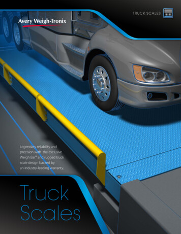An Industry-leading Warranty. Truck Scales