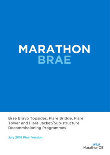 Marathon Brae - Gov.uk