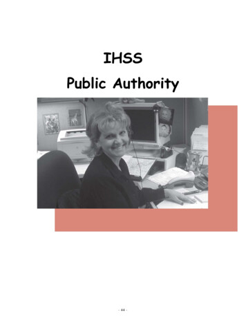 IHSS Public Authority