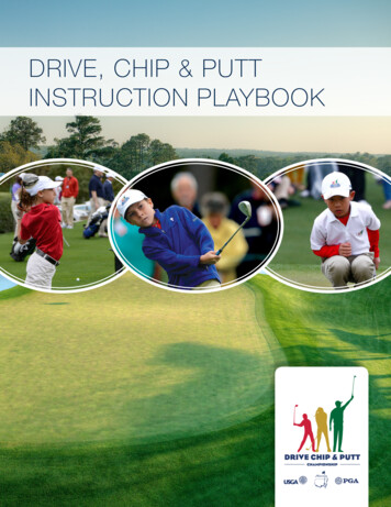 Drive, Chip And Putt Instruction Playbook - PGA