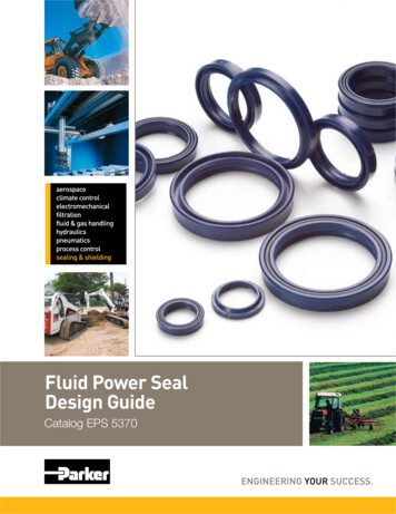 Catalog EPS 5370, Fluid Power Seal Design Guide - Austin Seal