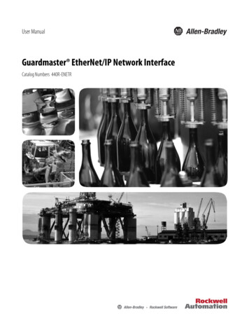 Guardmaster EtherNet/IP Network Interface User Manual - DDS