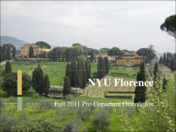 NYU Florence - New York University