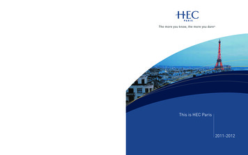 This Is HEC Paris 2011-2012 - Microsoft