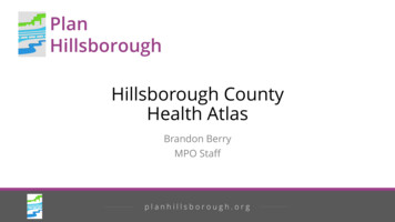 Hillsborough County Health Atlas