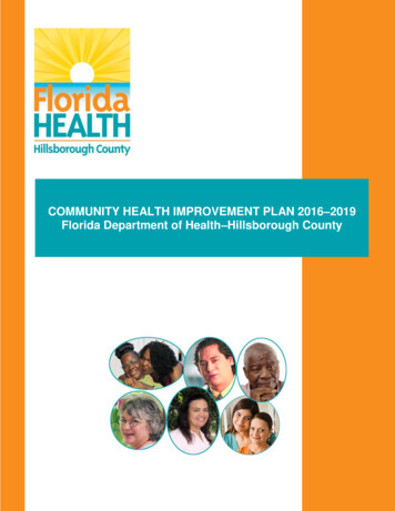 Hillsborough County - Florida Department Of Health