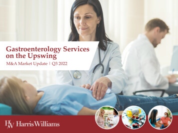 Gastroenterology Services On The Upswing