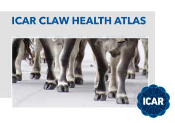 ICAR Atlas Of Claw Health - Aipl.arsusda.gov