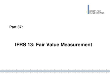 IFRS 13: Fair Value Measurement - BOT
