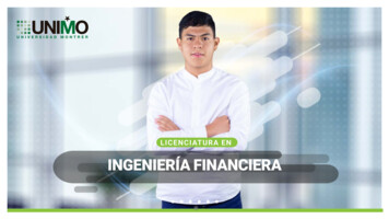 INGENIERÍA FINANCIERA - Unimontrer.edu.mx
