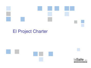 El Project Charter - ECOTEC