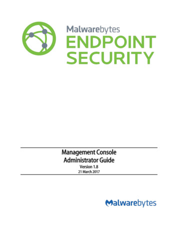 Management Console Administrator Guide