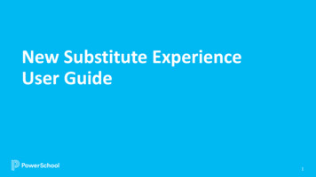 New Substitute Experience User Guide - FWISD