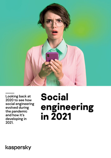 Social Engineering - Kaspersky