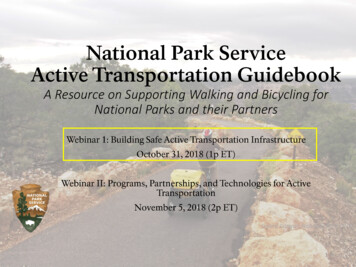 A Resource On Supporting Walking And Bicycling For National Parks And .
