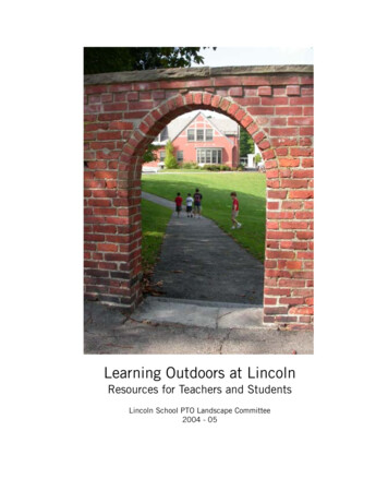 Learning Outdoors At Lincoln - Brookline GreenSpace