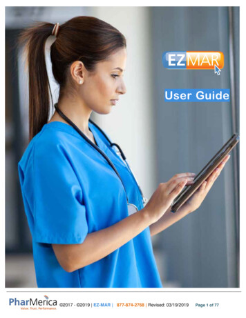 EZ-MAR User Guide - Pharmerica