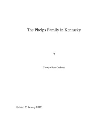 The Phelps Family In Kentucky