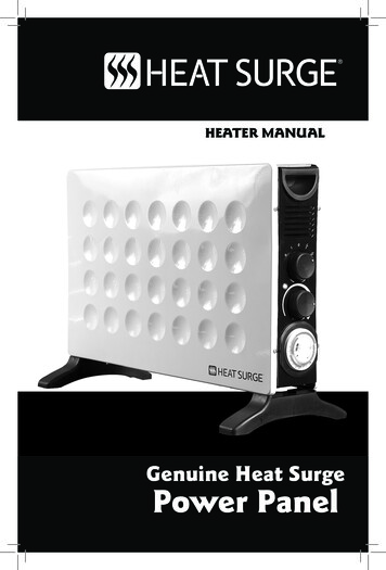 Genuine Heat Surge Power Panel