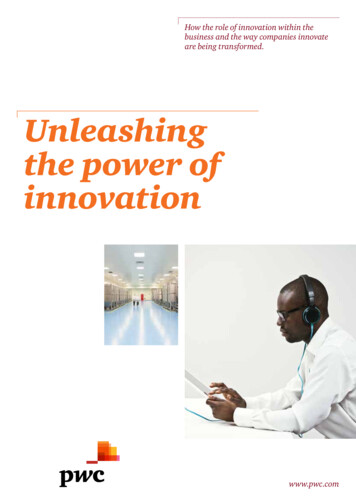 Unleashing The Power Of Innovation - PwC