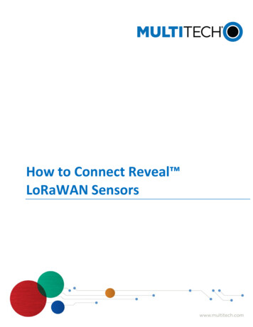 How To Connect Radio Bridge LoRaWAN Sensors - Multi-Tech Systems, Inc.