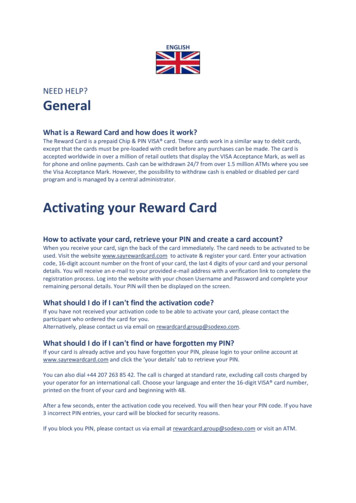 Activating Your Reward Card - Spree Card