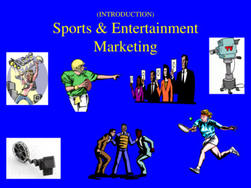 Sports & Entertainment Marketing - Loudoun County Public Schools