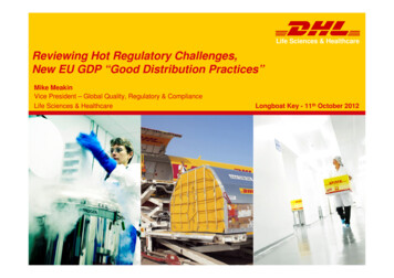 Life Sciences & Healthcare Reviewing Hot Regulatory Challenges, New EU .
