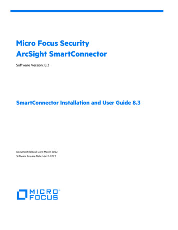 Micro Focus Security ArcSight SmartConnector