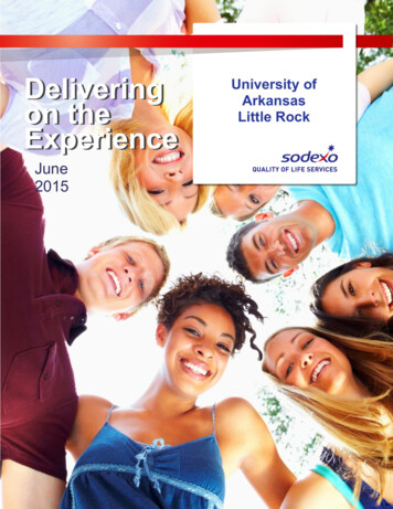 Delivering University Of On The Little Rock Arkansas Experience
