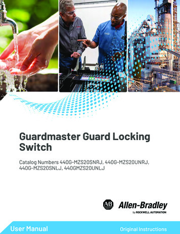 Guardmaster Guard Locking Switch User Manual - FCC ID
