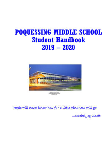 POQUESSING MIDDLE SCHOOL - Neshaminy School District