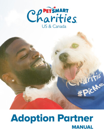 Adoption Partner - PetSmart Charities