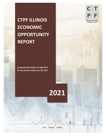 Ctpf Illinois Economic Opportunity Report