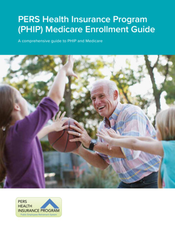 PERS Health Insurance Program (PHIP) Medicare Enrollment Guide