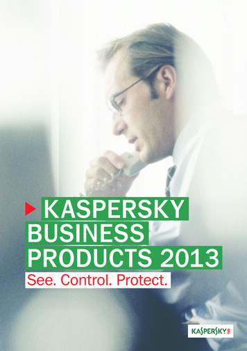 KaspersKy Business Products 2013 - AntiVirus.LV