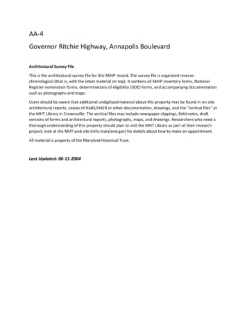 AA-4 Governor Ritchie Highway, Annapolis Boulevard