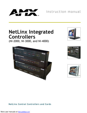 NetLinx Integrated Controllers