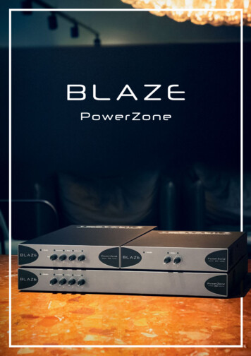 PRODUCT DESCRIPTION - Blaze Audio