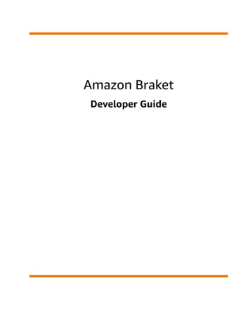 Amazon Braket - Developer Guide
