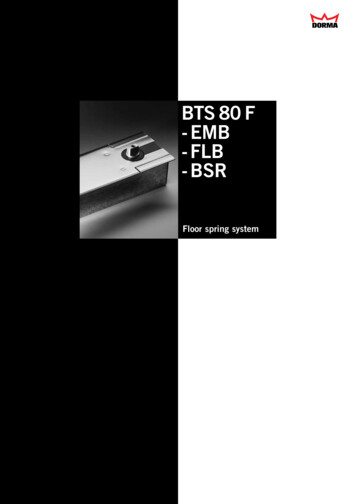 Bts 80 F - Emb - Flb - Bsr