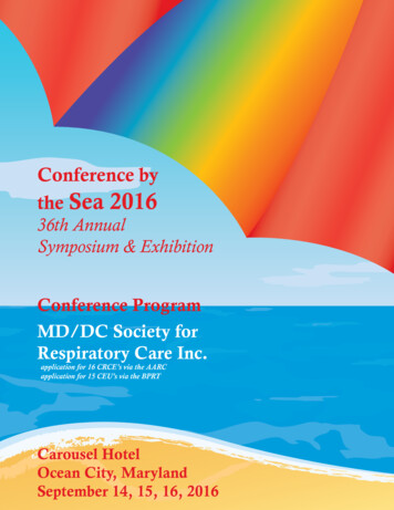 Conference By Sea 2016