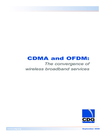 CDMA And OFDM