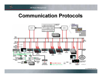 01. Communication Protocols [Read-Only] - GE Grid Solutions