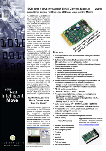 Iscm4805 / 8005 I Servo Control M 200w Digital Motor Control Brushless .
