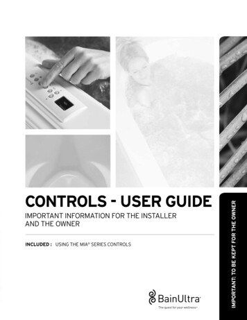 Controls - User Guide - BainUltra