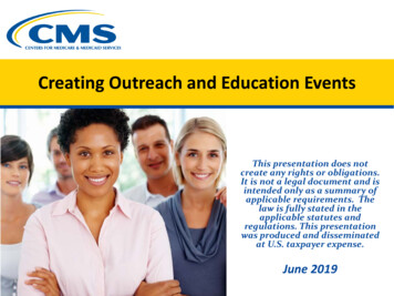 Creating Outreach And Education Events - Centers For Medicare .