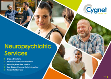 Neuropsychiatric Services
