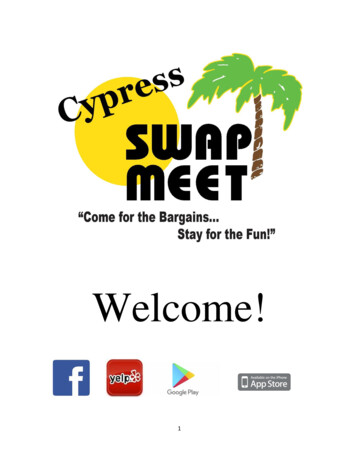 Welcome Kit - Cypress College Swap Meet