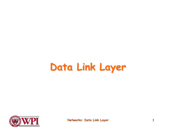 Data Link Layer - Computer Science